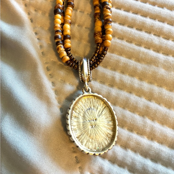 Tigers Eye Avon Necklace 3 piece Set Original Box - Picture 5 of 7